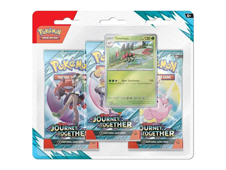 [3 Pack Blister] [Journey Together] [S&V] [Pokémon TCG] 2