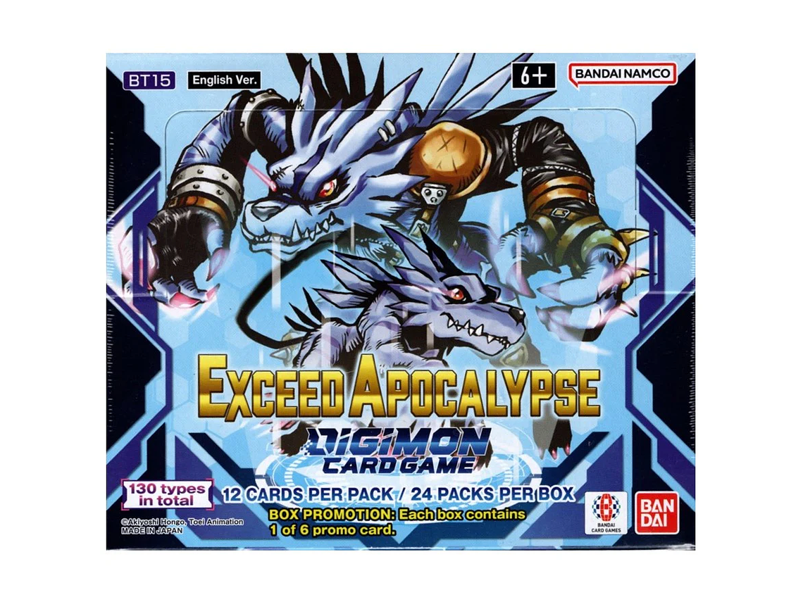 [Booster Box] [Exceed Apocalypse] [BT15] [Digimon TCG] 1