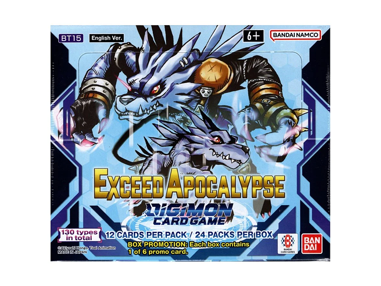 [Booster Box] [Exceed Apocalypse] [BT15] [Digimon TCG] 1