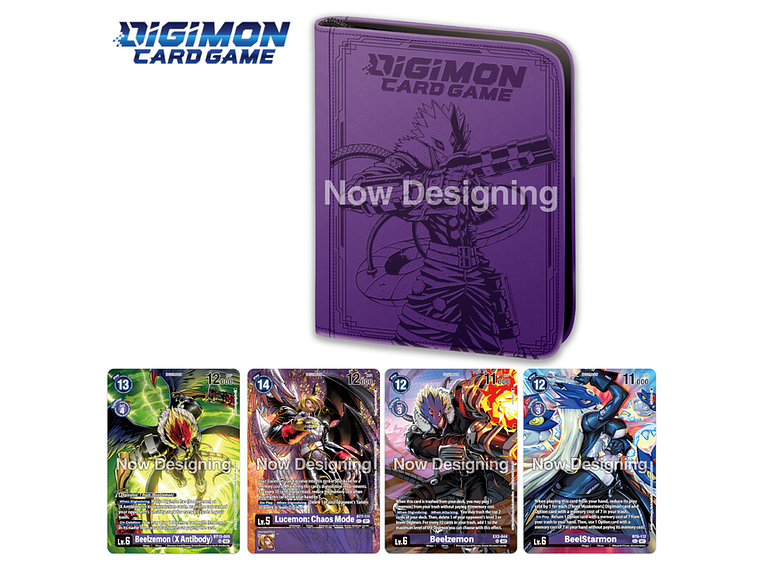 [Premium Binder Set] [Beelzemon] [Digimon TCG] 1