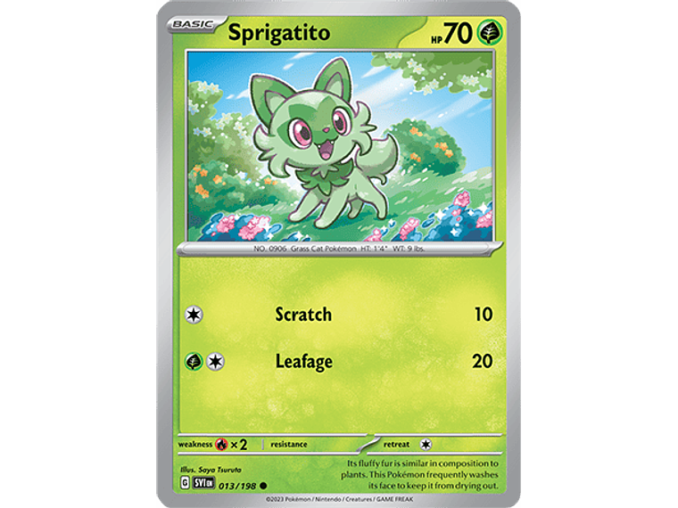 [013/198] [Sprigatito] [SVI] 1
