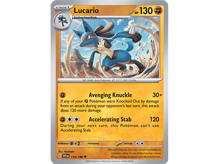 [114/198] [Lucario] [SVI] 1