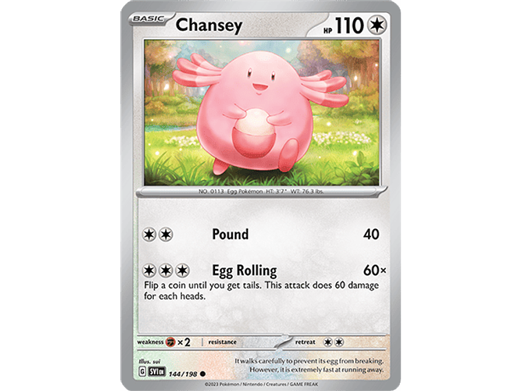 [144/198] [Chansey] [SVI] 1