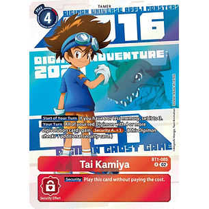 [BT1-085] [Tai Kamiya] [Tamer] [Rare] [Alternative Art] [Foil]