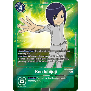 [BT3-094] [Ken Ichijoji] [Tamer] [Rare] [Full Art] [Textured]