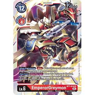 [BT7-016] [EmperorGreymon] [Digimon] [Super Rare] [Normal Art] [Foil]