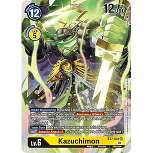 [BT7-041] [Kazuchimon] [Digimon] [Super Rare] [Normal Art] [Foil]