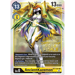 [BT7-042] [AncientKazemon] [Digimon] [Rare] [Normal Art] [Stamp]