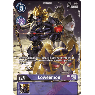 [BT7-071] [Loweemon] [Digimon] [Super Rare] [Normal Art] [Textured]