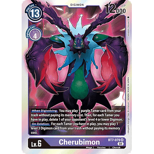 [BT7-079] [Cherubimon] [Digimon] [Super Rare] [Normal Art] [Foil]