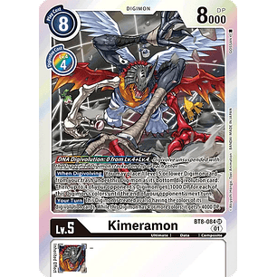 [BT8-084] [Kimeramon] [Digimon] [Super Rare] [Normal Art] [Foil]