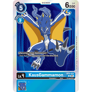 [BT9-023] [KausGammamon] [Digimon] [Common] [Alternative Art] [Textured]