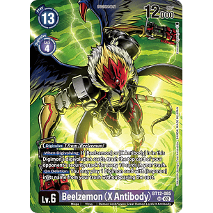 [BT12-085] [Beelzemon (X Antibody)] [Digimon] [Super Rare] [Alternative Art] [Textured]