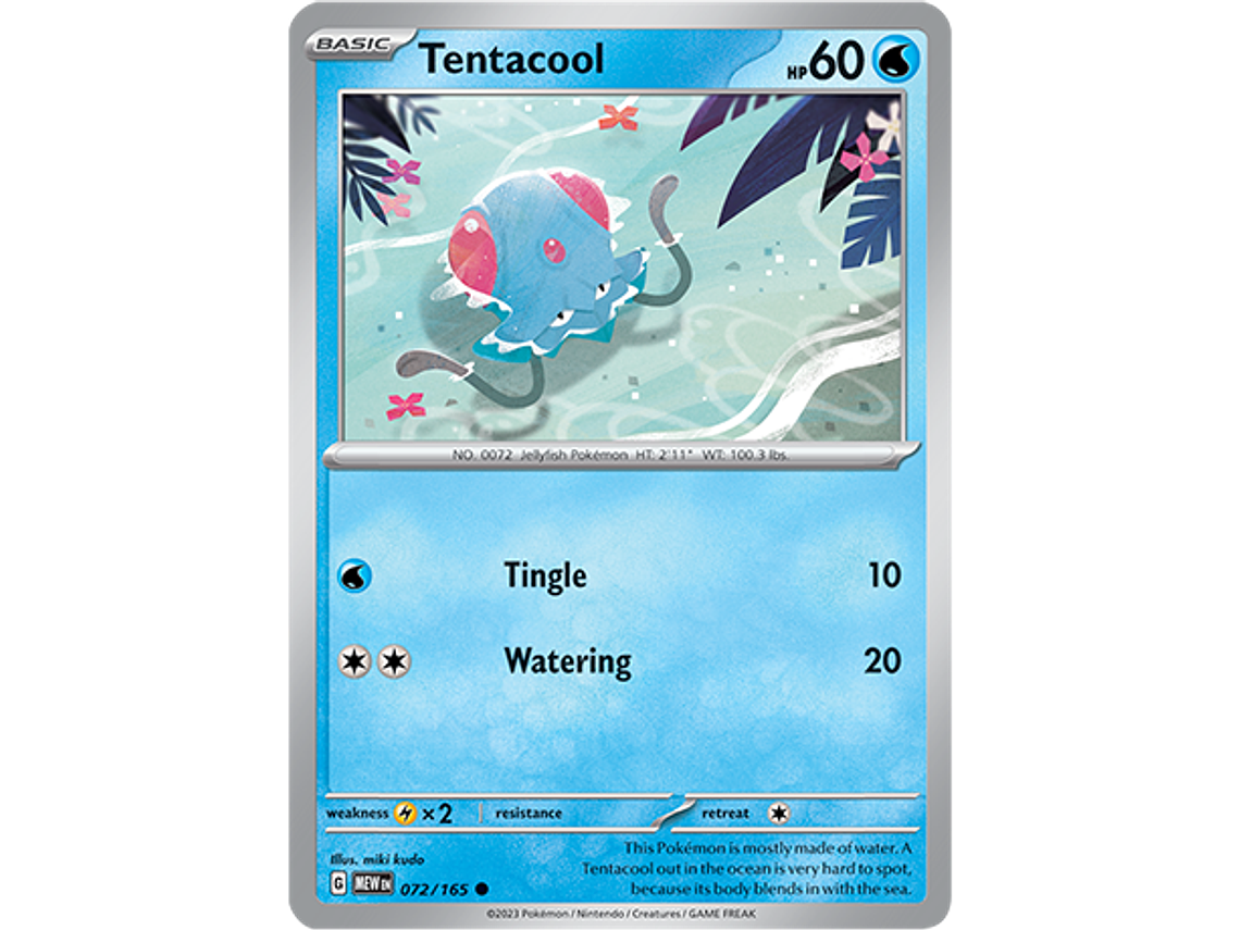 [072/165] [Tentacool] [MEW] 1