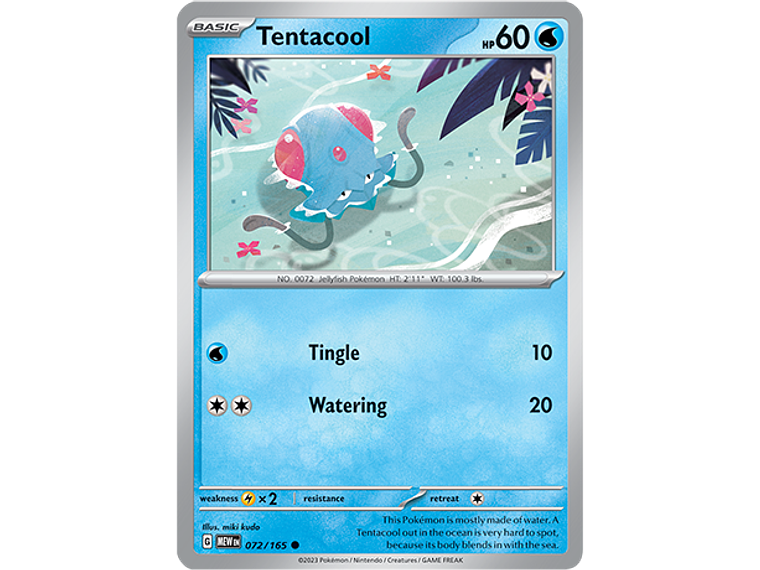 [072/165] [Tentacool] [MEW] 1