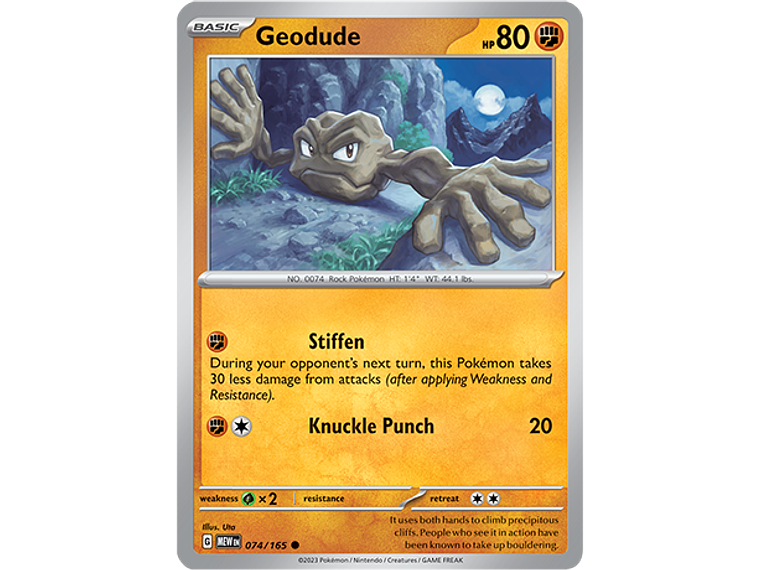 [074/165] [Geodude] [MEW] 1