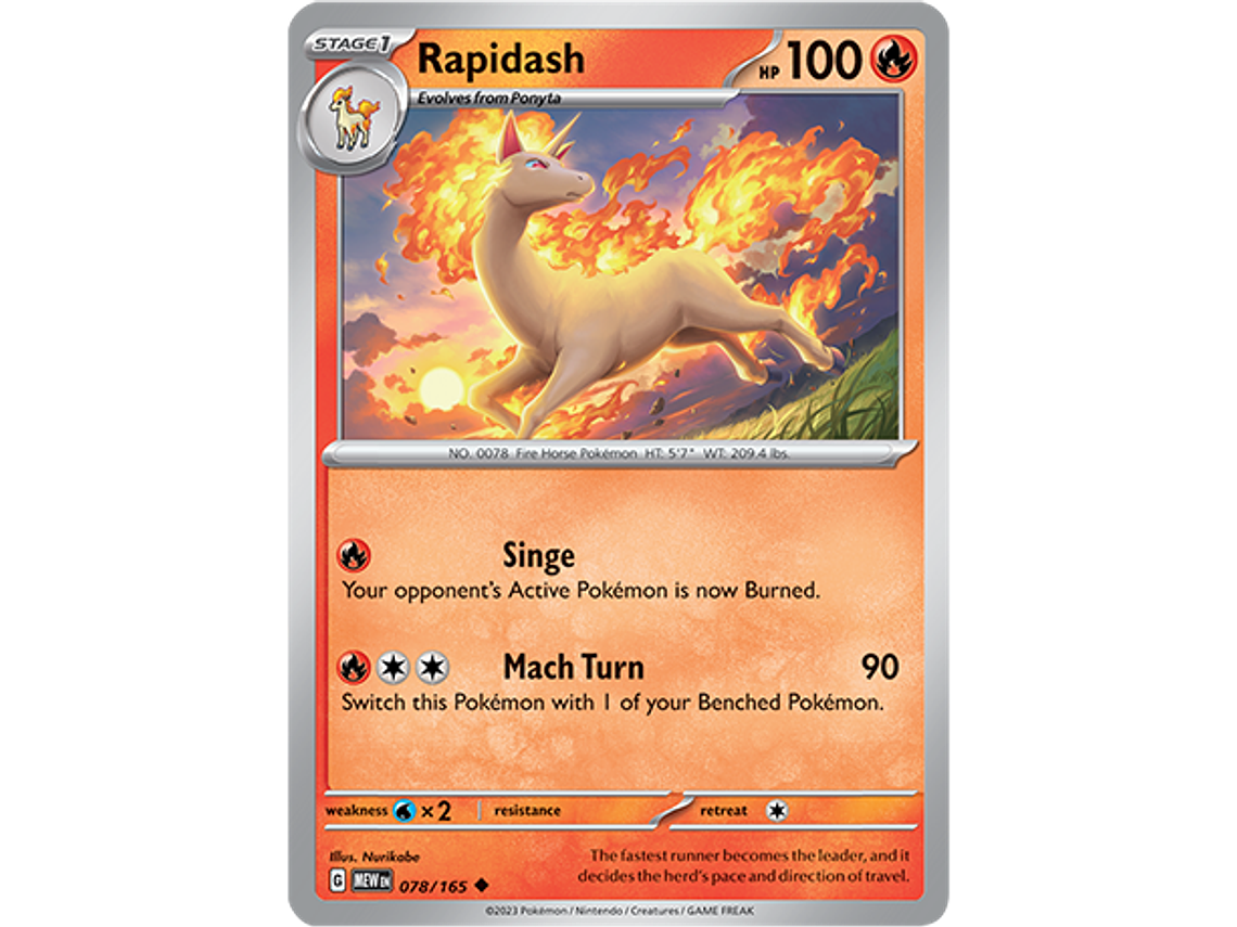 [078/165] [Rapidash] [MEW] 1
