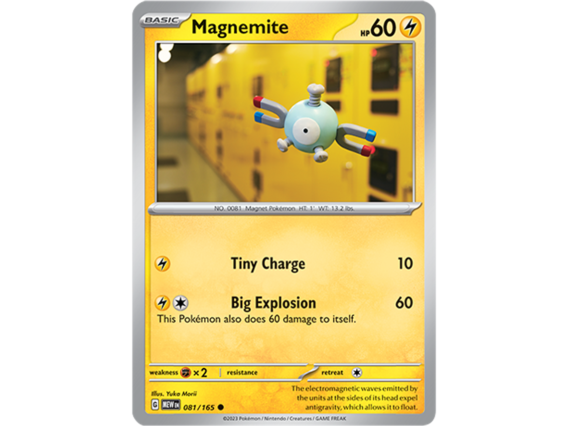 [081/165] [Magnemite] [MEW] 1