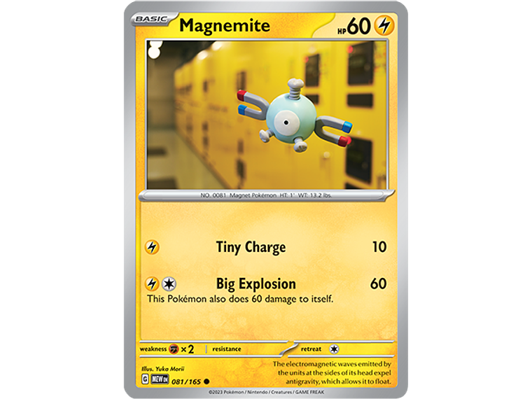 [081/165] [Magnemite] [MEW] 1