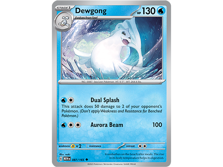[087/165] [Dewgong] [MEW] 1