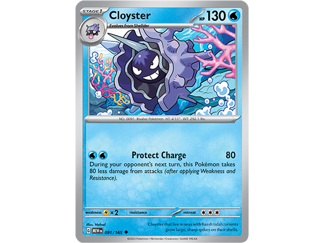 [091/165] [Cloyster] [MEW] 1