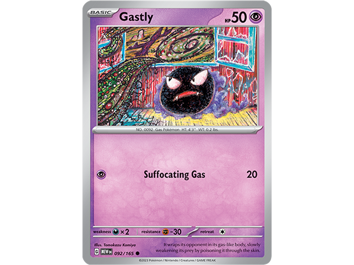 [092/165] [Gastly] [MEW] 1