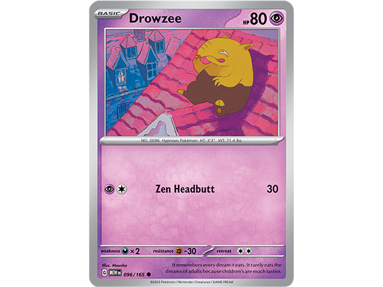 [096/165] [Drowzee] [MEW] 1