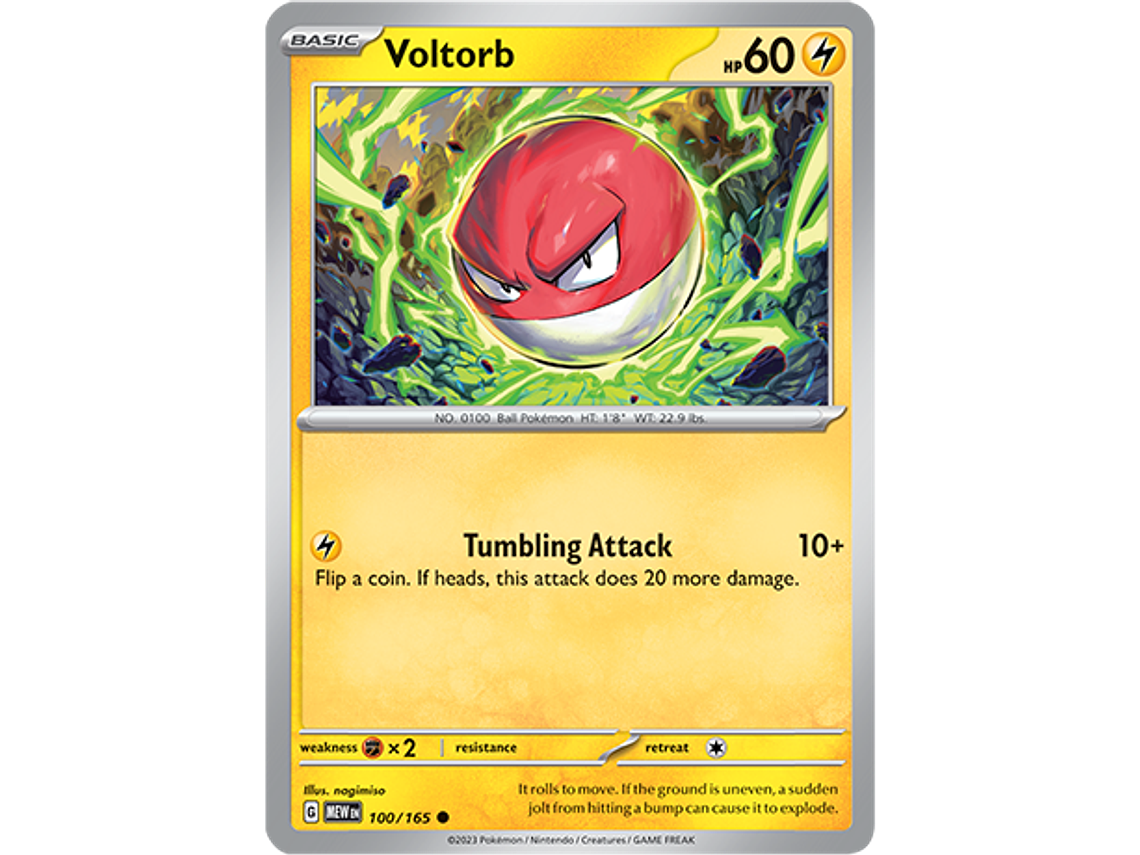 [100/165] [Voltorb] [MEW] 1