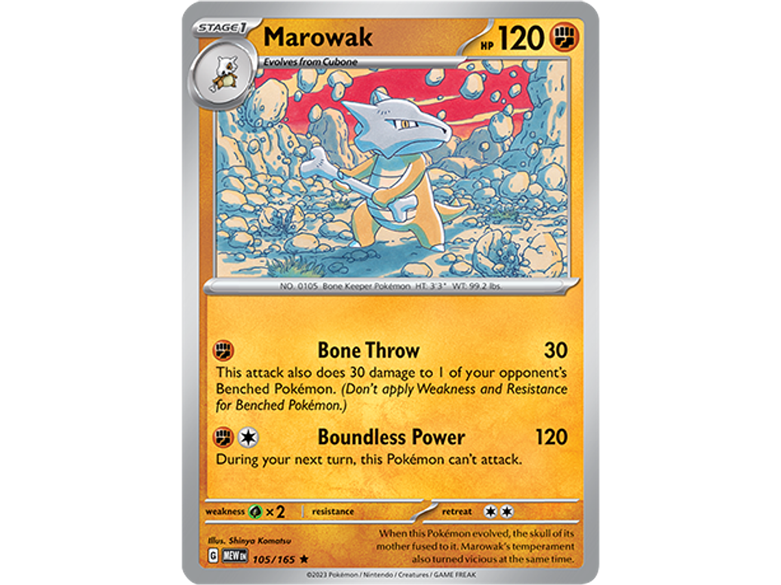 [105/165] [Marowak] [MEW] 1