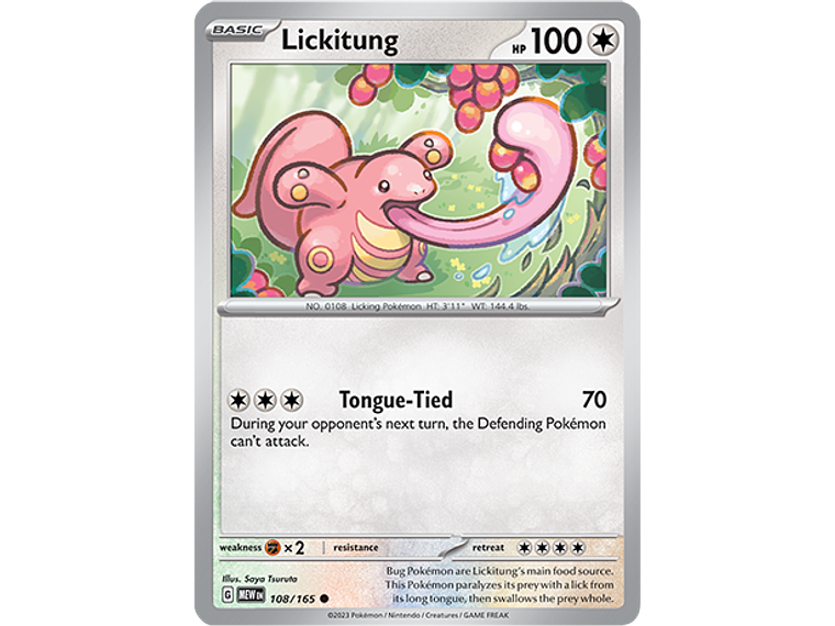 [108/165] [Lickitung] [MEW] 1