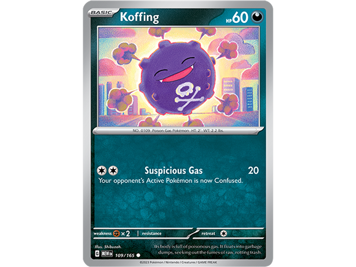 [109/165] [Koffing] [MEW] 1