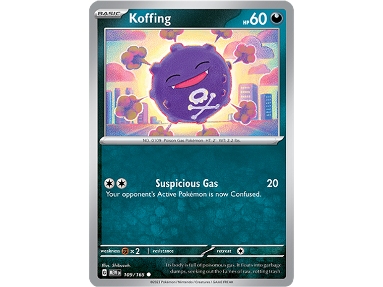 [109/165] [Koffing] [MEW] 1