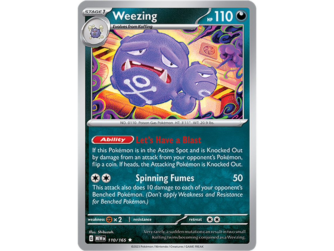 [110/165] [Weezing] [MEW] 1