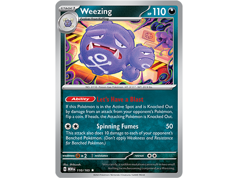 [110/165] [Weezing] [MEW] 1