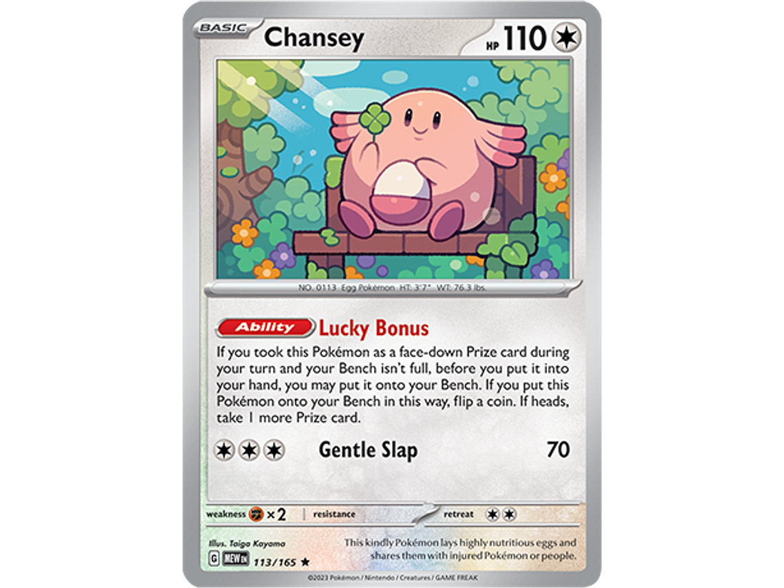[113/165] [Chansey] [MEW] 1