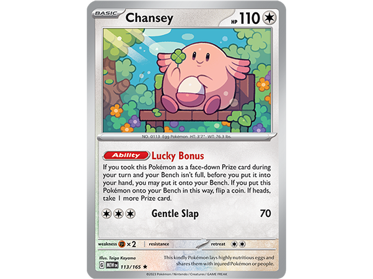 [113/165] [Chansey] [MEW] 1