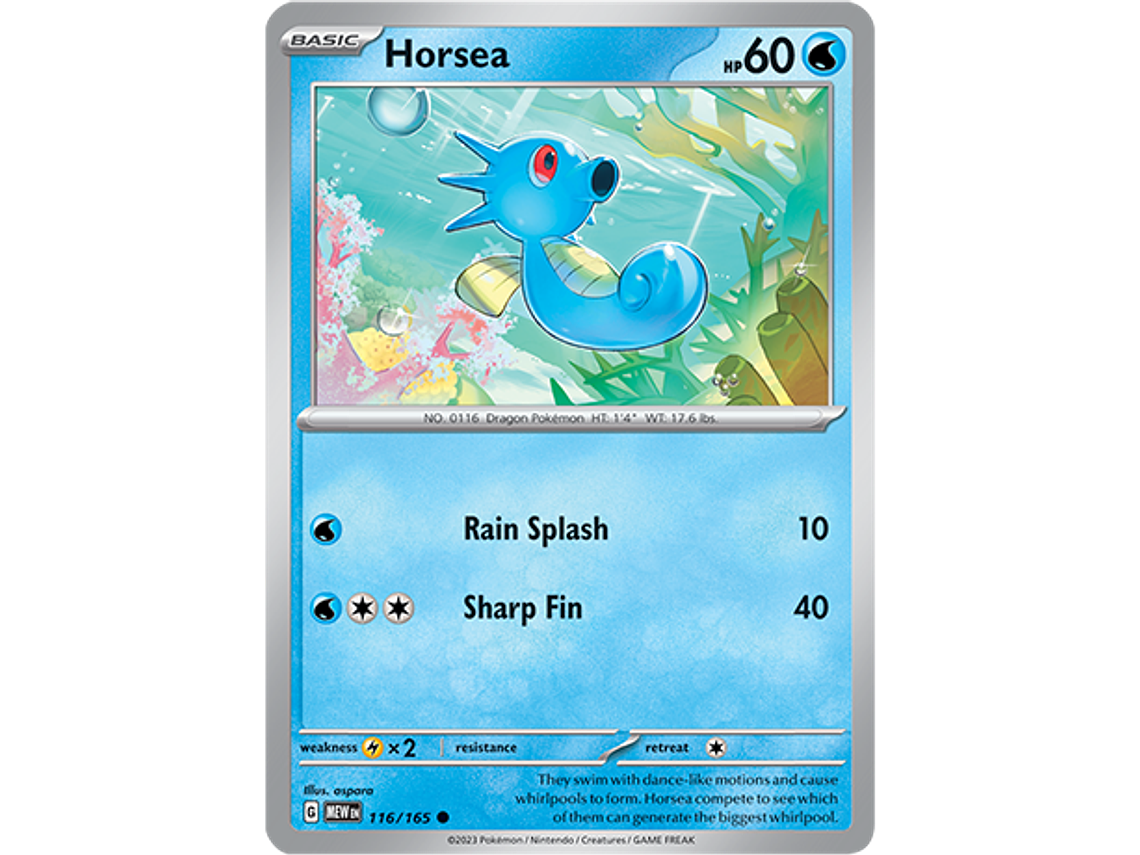 [116/165] [Horsea] [MEW] 1