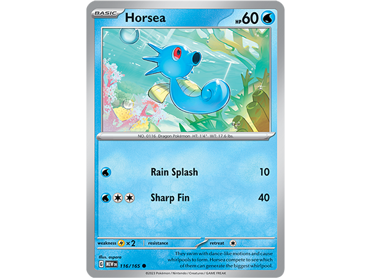 [116/165] [Horsea] [MEW] 1