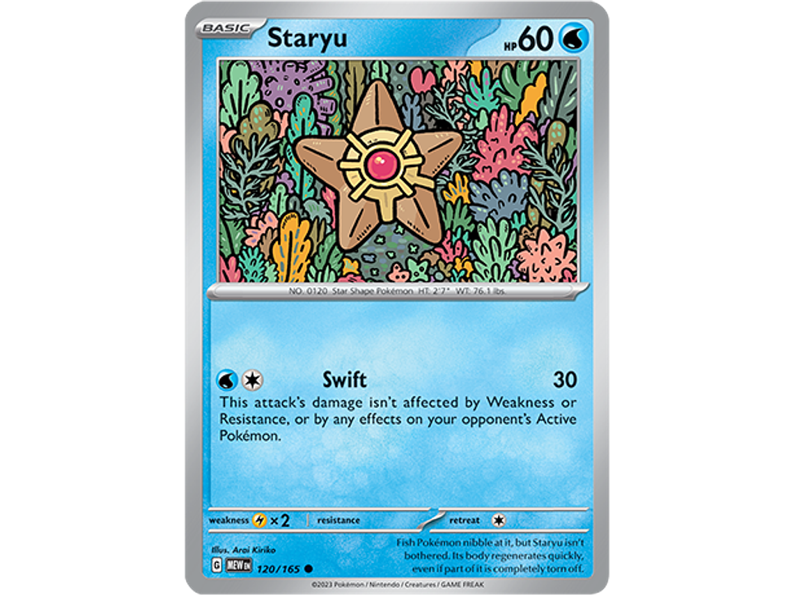 [120/165] [Staryu] [MEW] 1