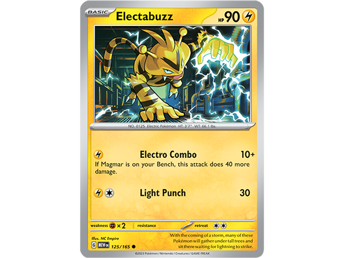 [125/165] [Electabuzz] [MEW] 1