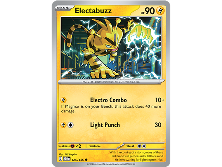 [125/165] [Electabuzz] [MEW] 1