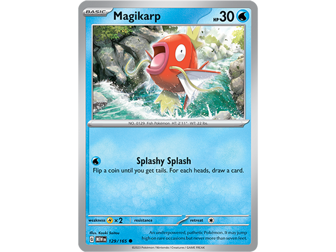[129/165] [Magikarp] [MEW] 1