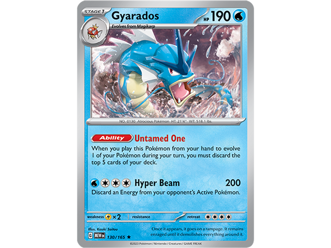 [130/165] [Gyarados] [MEW] 1