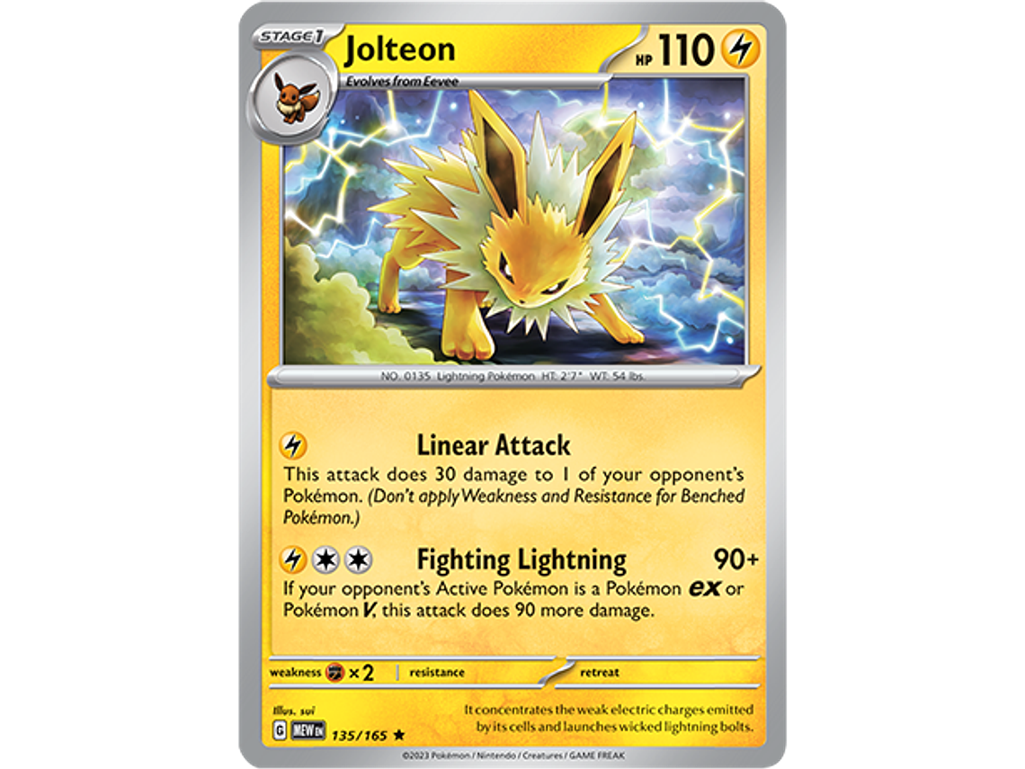 [135/165] [Jolteon] [MEW] 1