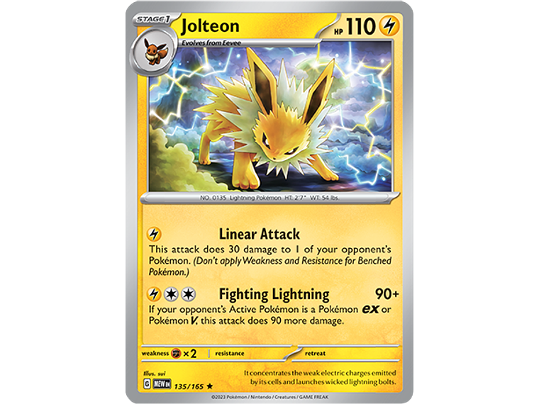 [135/165] [Jolteon] [MEW] 1