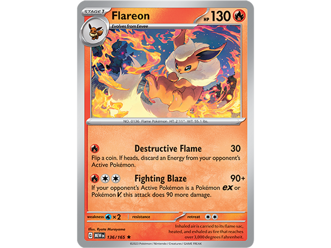 [136/165] [Flareon] [MEW] 1