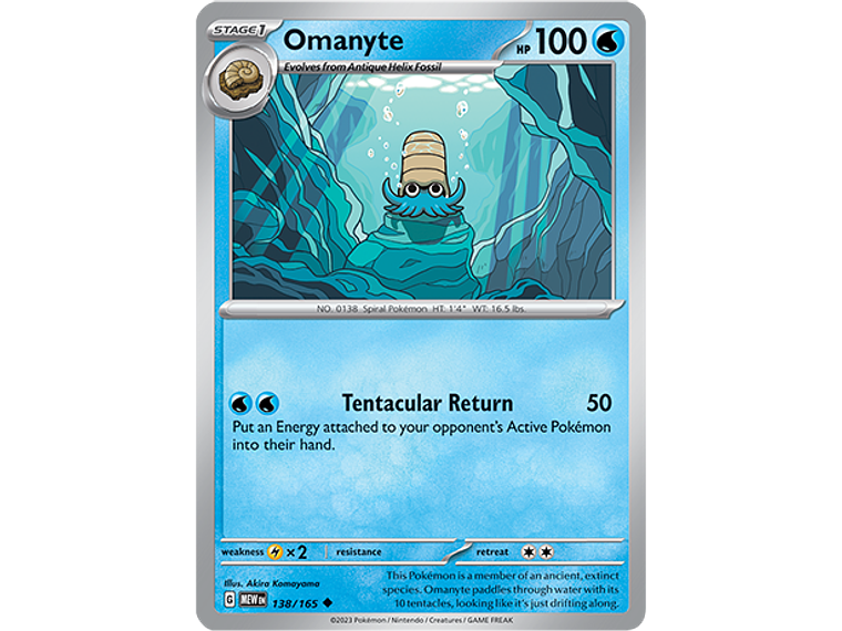 [138/165] [Omanyte] [MEW] 1