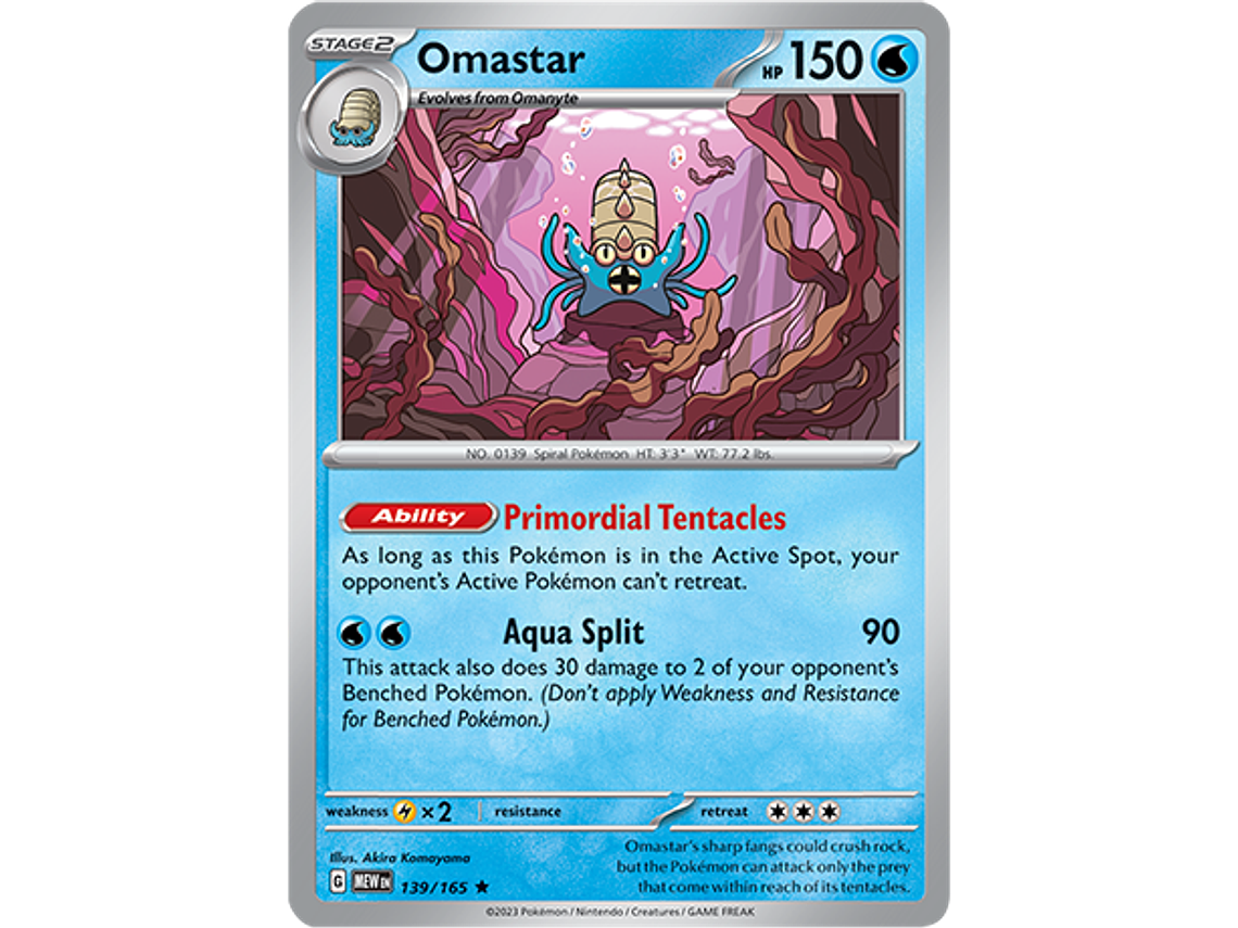 [139/165] [Omastar] [MEW] 1