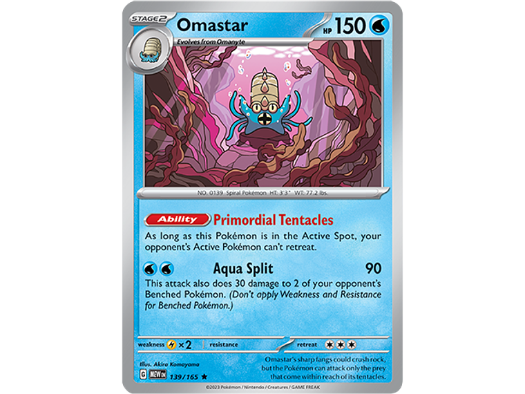 [139/165] [Omastar] [MEW] 1