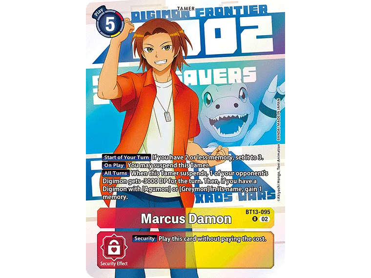 [BT13-095] [Marcus Damon] [Tamer] [Rare] [Alternative Art] [Foil] 1